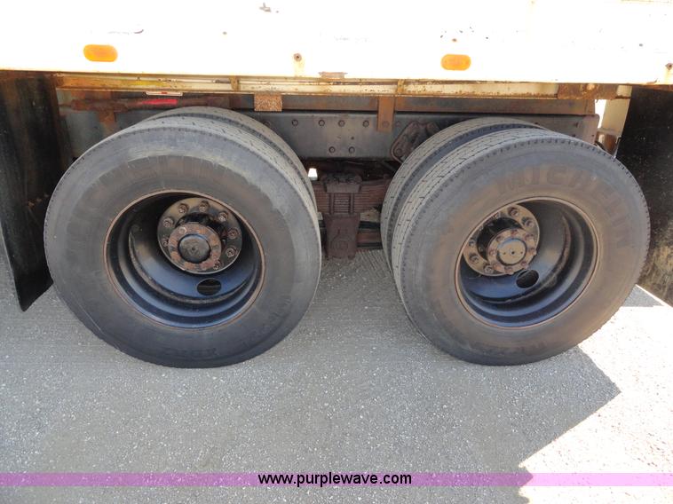 image for item A2421 1992 International 4900 tandem axle dump truck with plow and spreader