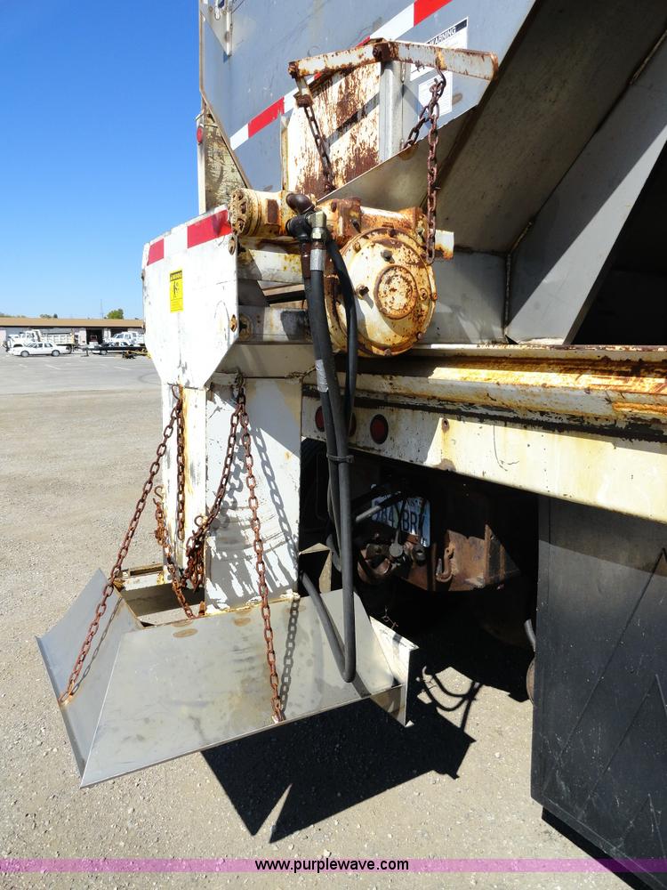 image for item A2421 1992 International 4900 tandem axle dump truck with plow and spreader