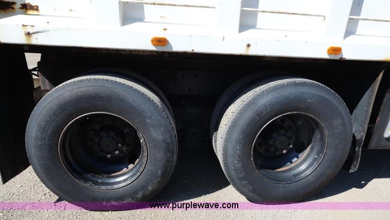 image for item A2421 1992 International 4900 tandem axle dump truck with plow and spreader