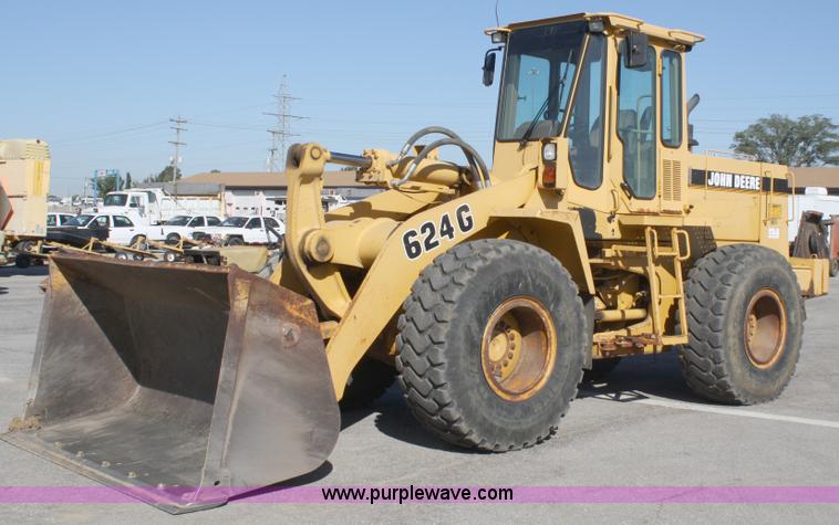 image for item A2427 1994 John Deere 624G wheel loader