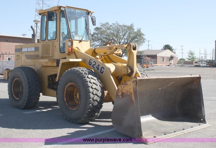 image for item A2427 1994 John Deere 624G wheel loader