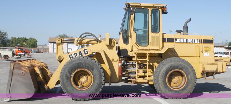 image for item A2427 1994 John Deere 624G wheel loader