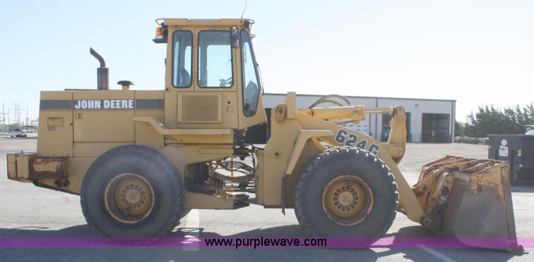 image for item A2427 1994 John Deere 624G wheel loader