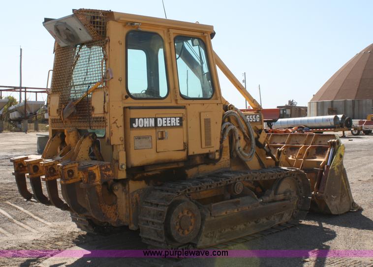 image for item A2478 1993 John Deere 555G track loader