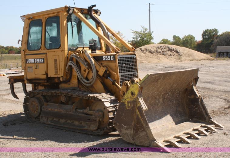 image for item A2478 1993 John Deere 555G track loader