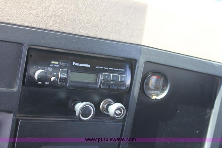 image for item A2892 1995 International 4900 tandem axle dump truck with plow and spreader