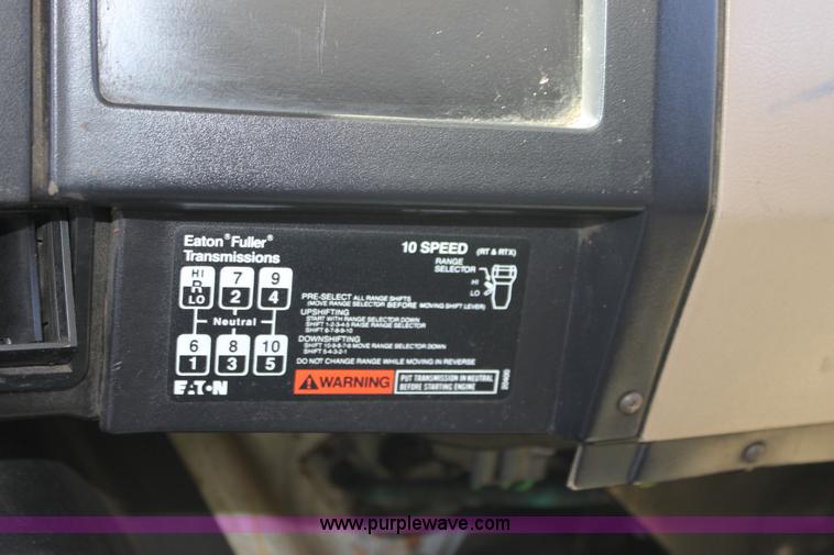 image for item A2892 1995 International 4900 tandem axle dump truck with plow and spreader