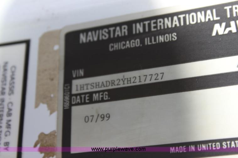 image for item A2894 2000 International F4900 tandem axle dump truck