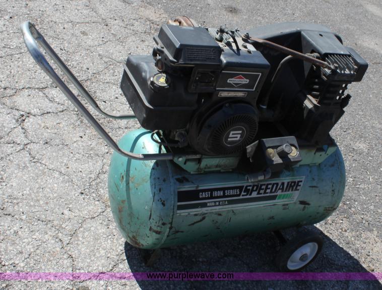 image for item A2920 Speedaire 20 gallon air compressor