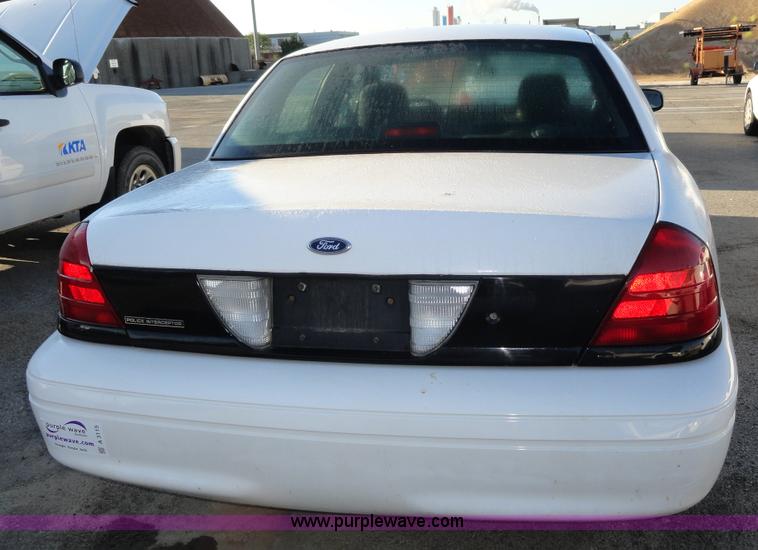 image for item A3115 2008 Ford Crown Victoria Police Interceptor