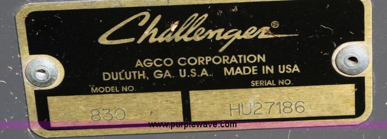 image for item A2488 Challenger 830 eight row corn head