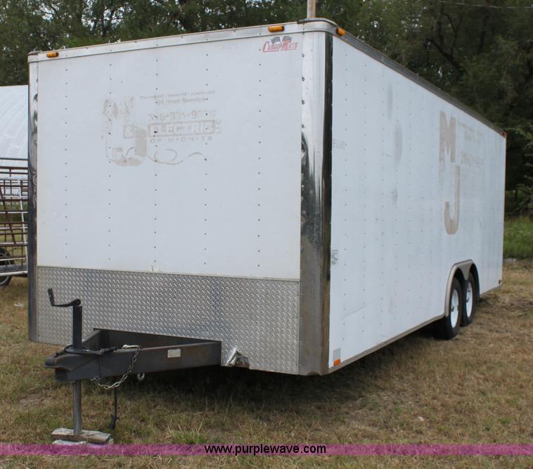 image for item A2857 2003 Cargomate 24' tandem axle trailer