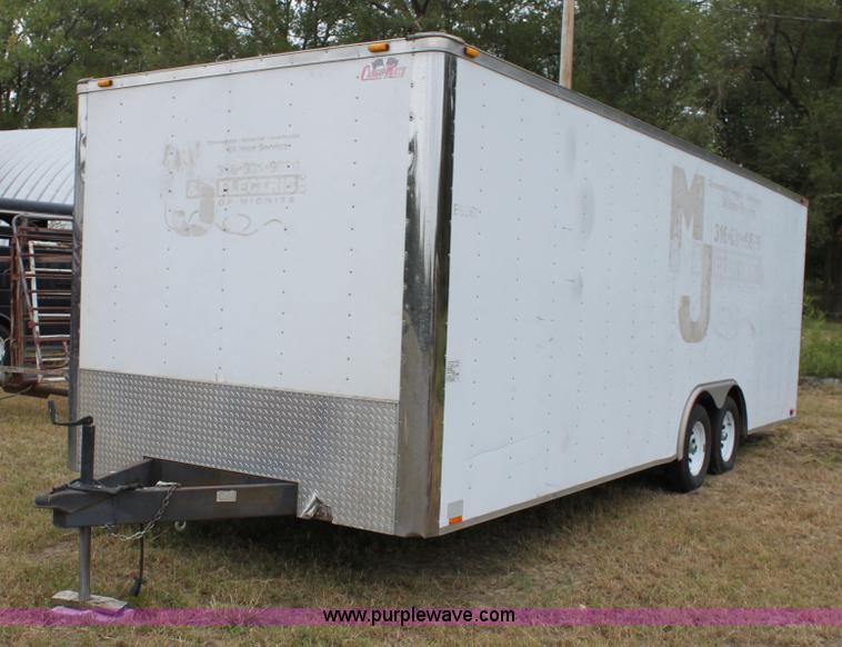 image for item A2857 2003 Cargomate 24' tandem axle trailer