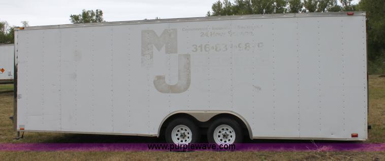 image for item A2857 2003 Cargomate 24' tandem axle trailer