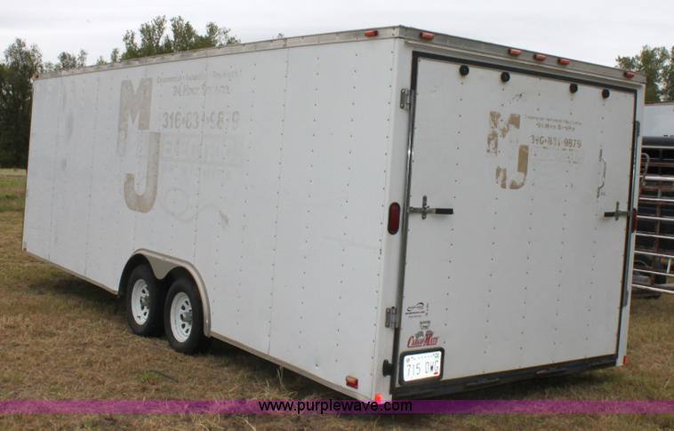 image for item A2857 2003 Cargomate 24' tandem axle trailer
