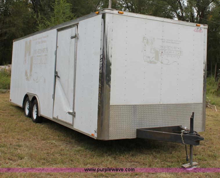 image for item A2857 2003 Cargomate 24' tandem axle trailer