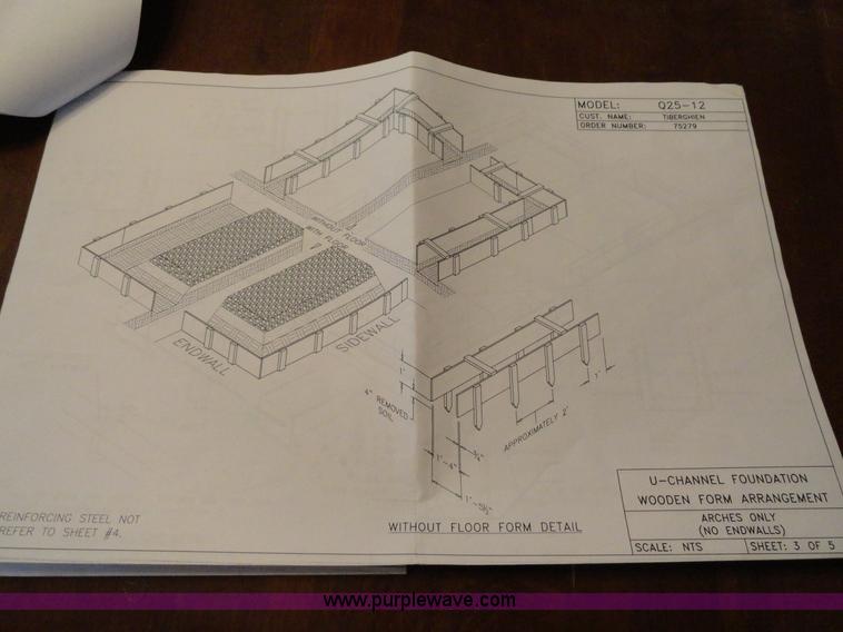 image for item A3173 40' x 25' Quonset Model building