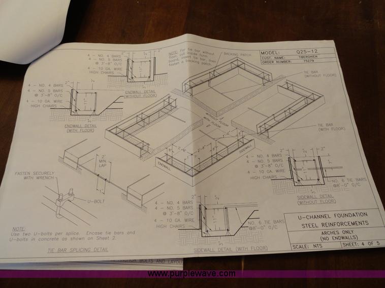 image for item A3173 40' x 25' Quonset Model building