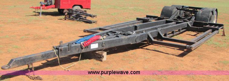 image for item A4626 Shop built combine trailer