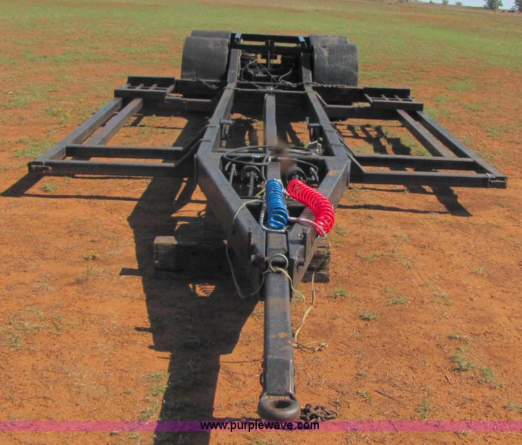 image for item A4626 Shop built combine trailer