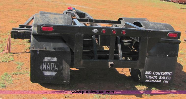 image for item A4626 Shop built combine trailer