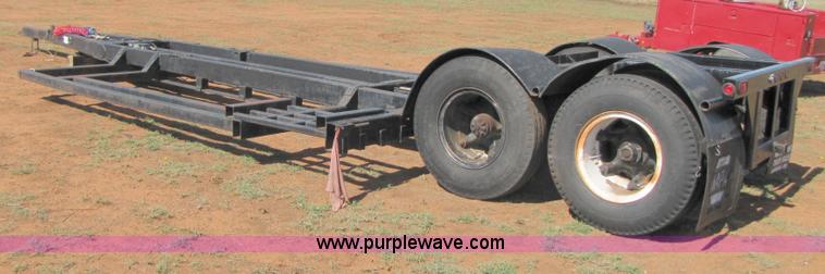 image for item A4626 Shop built combine trailer