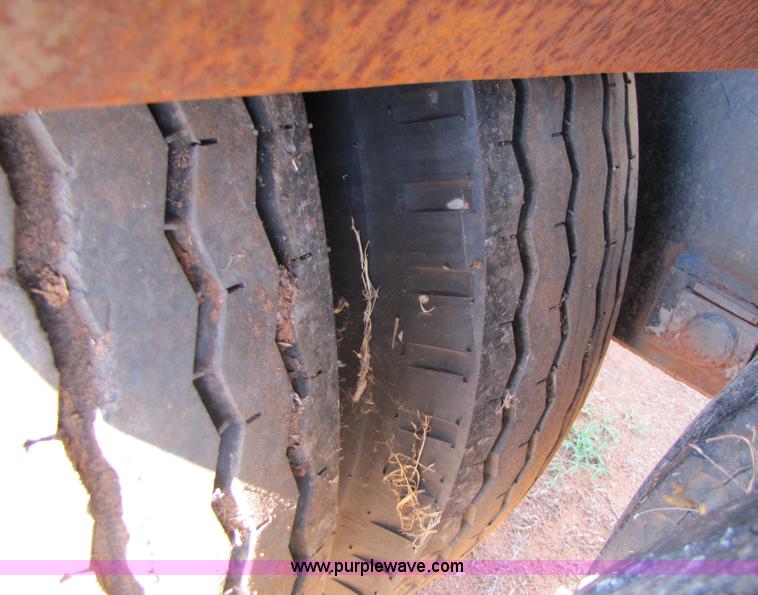 image for item A4626 Shop built combine trailer