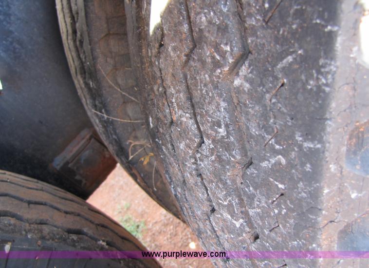 image for item A4626 Shop built combine trailer