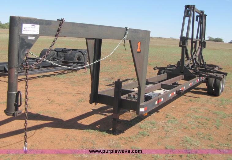 image for item A4627 Shop built dual header trailer