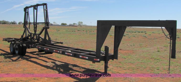 image for item A4627 Shop built dual header trailer