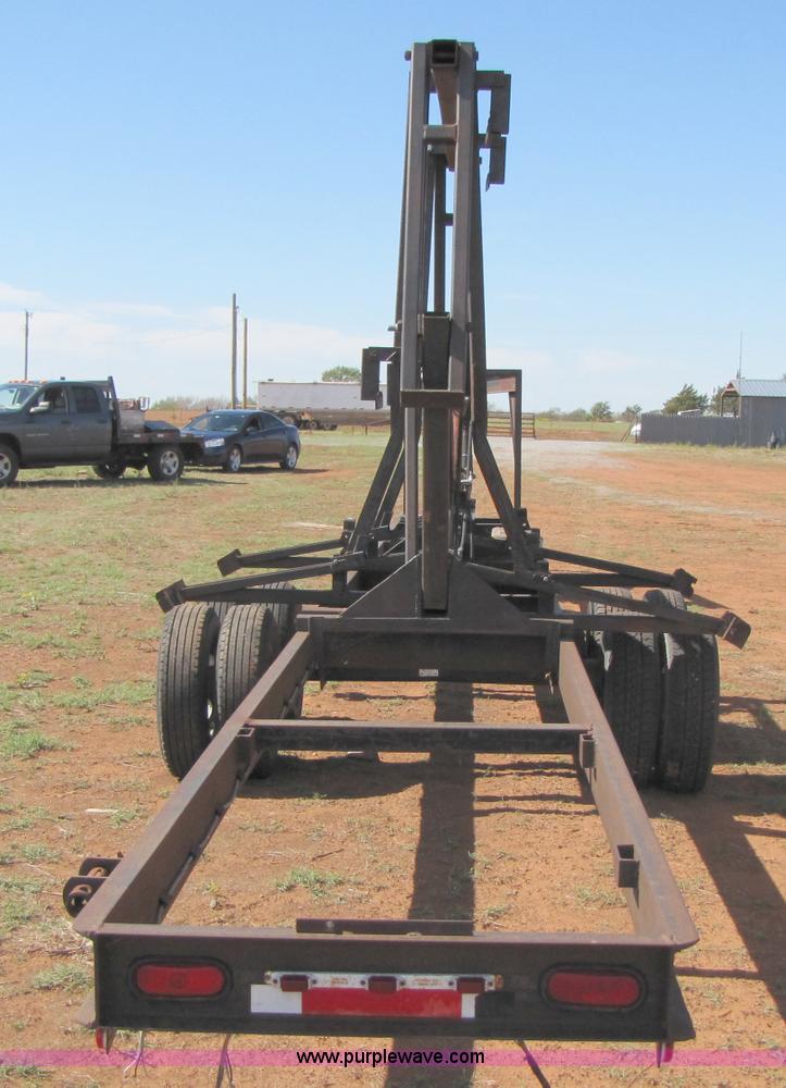 image for item A4627 Shop built dual header trailer