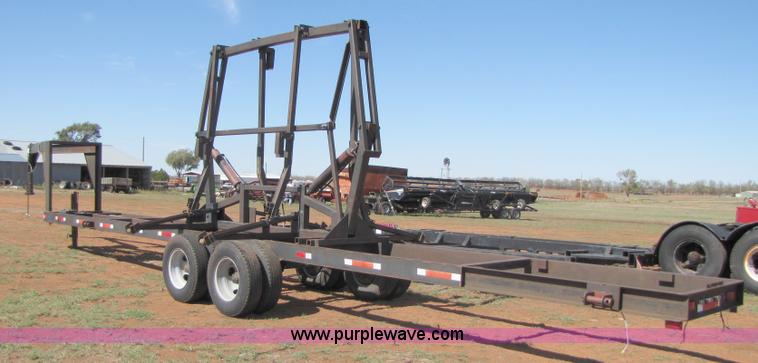 image for item A4627 Shop built dual header trailer