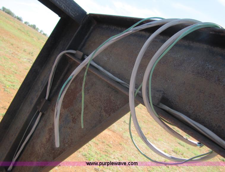 image for item A4627 Shop built dual header trailer