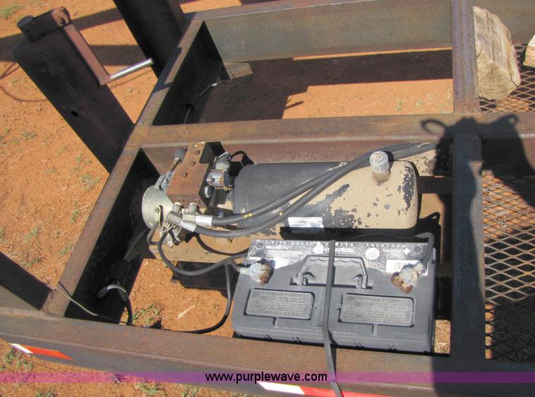 image for item A4627 Shop built dual header trailer