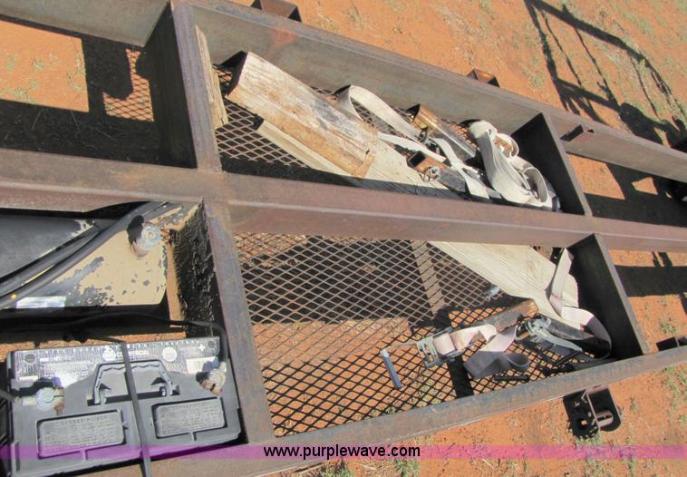 image for item A4627 Shop built dual header trailer