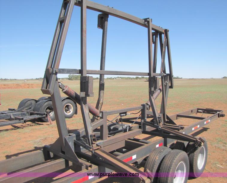 image for item A4627 Shop built dual header trailer