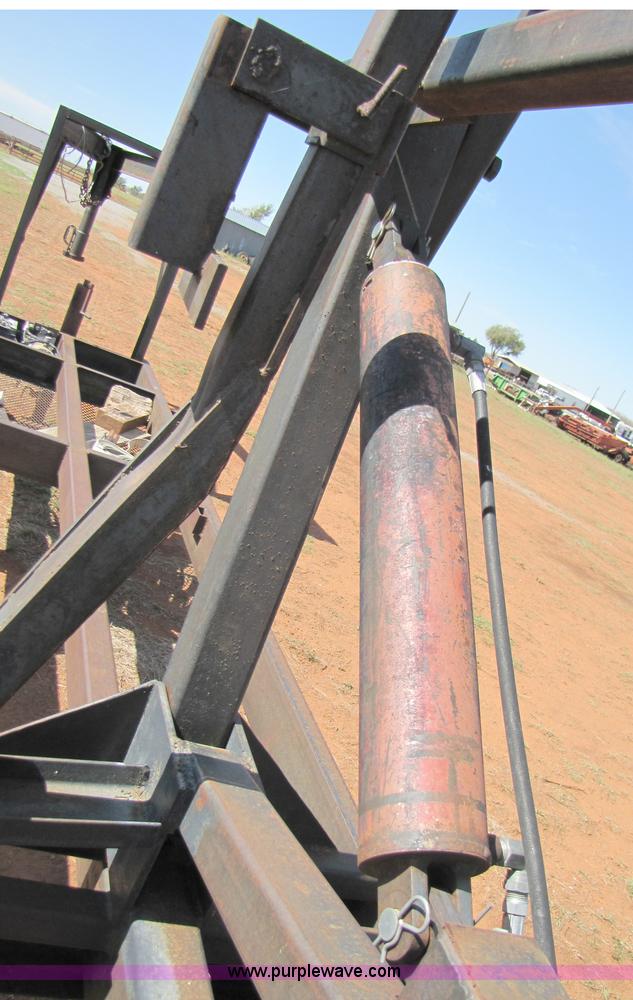 image for item A4627 Shop built dual header trailer