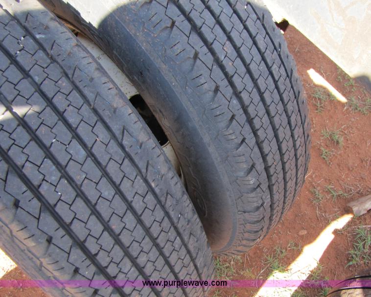 image for item A4627 Shop built dual header trailer