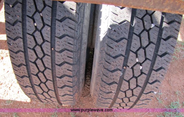 image for item A4627 Shop built dual header trailer