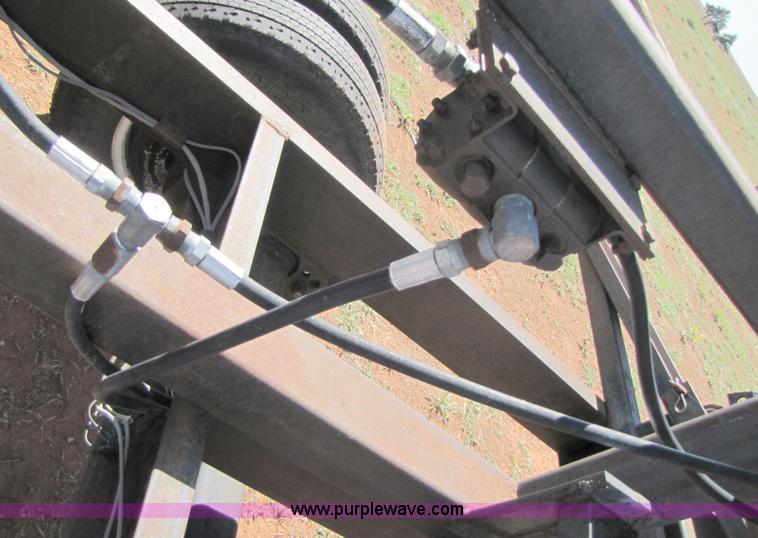 image for item A4627 Shop built dual header trailer