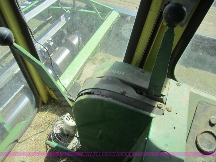 image for item B3012 1968 John Deere 95 combine with header