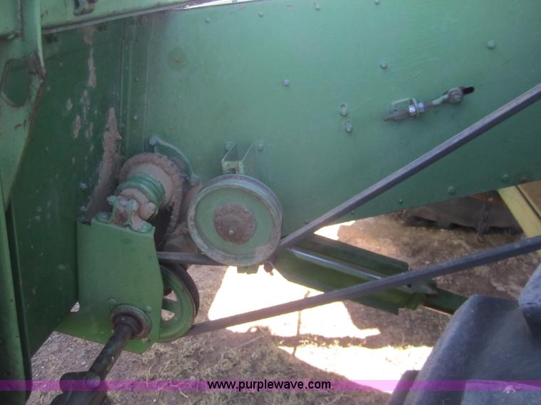 image for item B3012 1968 John Deere 95 combine with header