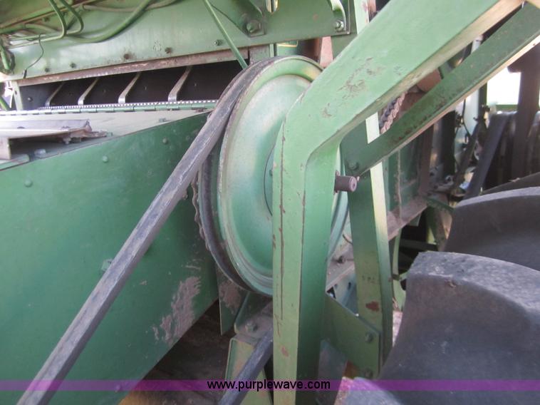 image for item B3012 1968 John Deere 95 combine with header