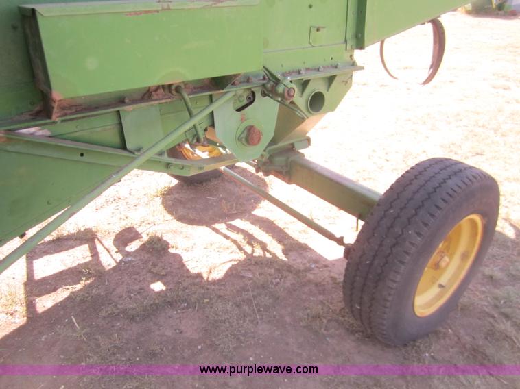 image for item B3012 1968 John Deere 95 combine with header