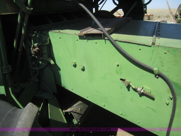 image for item B3012 1968 John Deere 95 combine with header