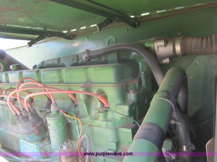 image for item B3012 1968 John Deere 95 combine with header