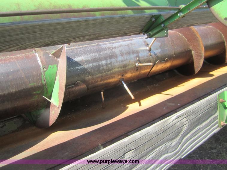 image for item B3012 1968 John Deere 95 combine with header