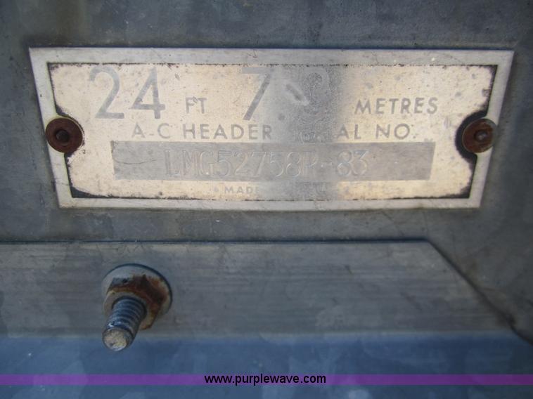 image for item B3017 1983 Gleaner L3 combine with header