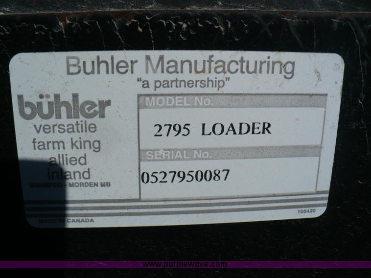 image for item B6010 Buhler 2795HD tractor loader