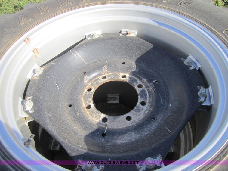 image for item C5027 (2) 18.4-34 tractor tires